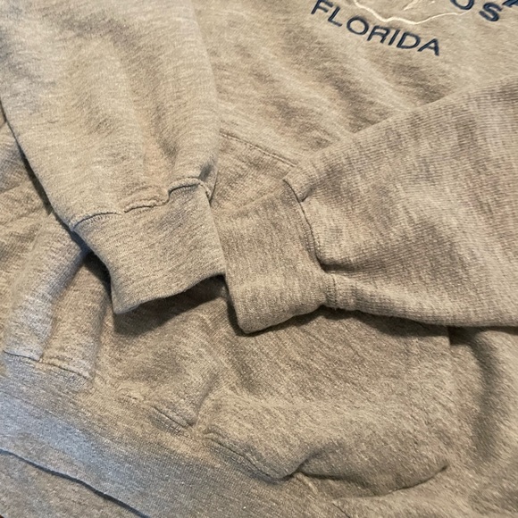 Universal Studios Florida Womens M Gray Embroidered Hoodie Vacation Resort - Picture 6 of 8